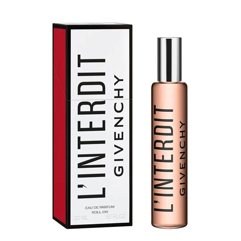 givenchy - 'l'interdit' roll-on eau de parfum 20m|profumo givenchy donna interdit.